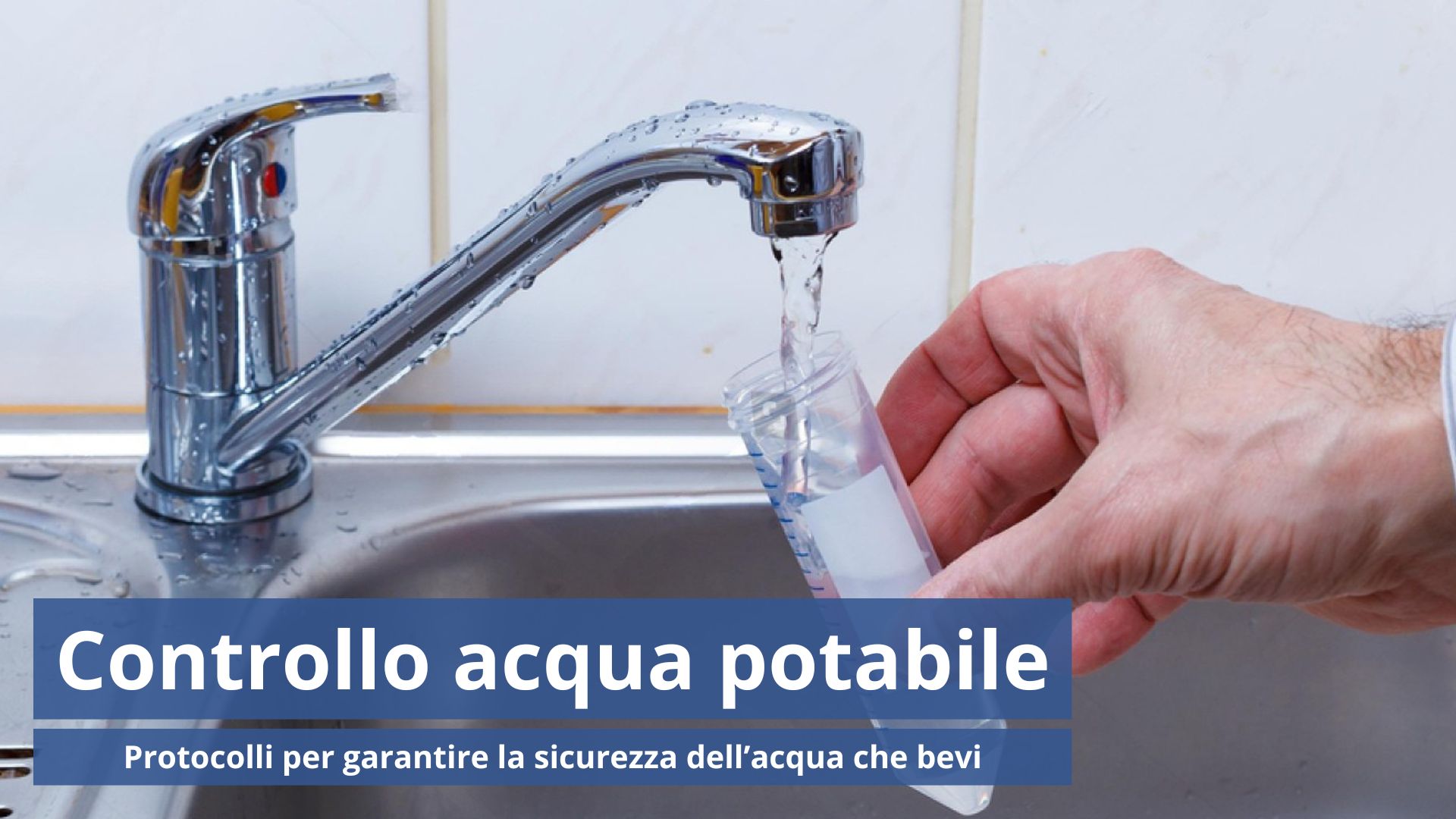 Controllo acqua potabile